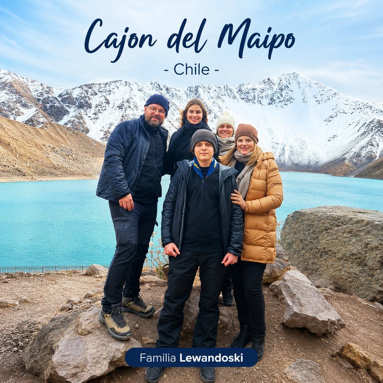GRUPO ITRIP em viagem no Cajón del Maipo, Chile