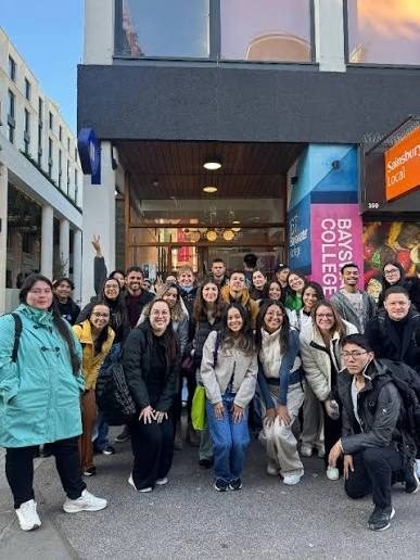 Grupo de intercambistas iTrip em Londres, Inglaterra